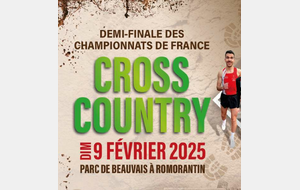 Demi finale de cross 2025 à Romorantin